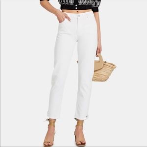 AGOLDE TONI STRAIGHT LEG JEANS